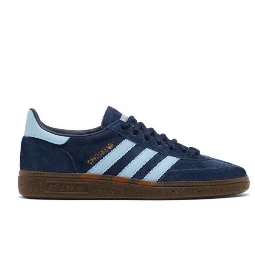 Adidas Spezial Blue Sneakers Retro Low-Top Design